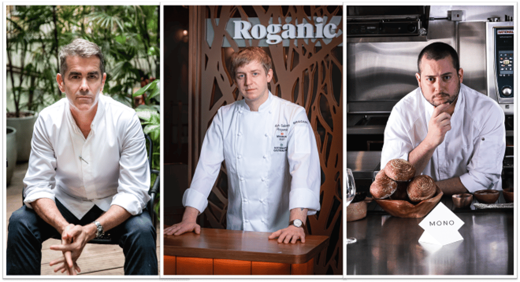 Hong Kong’s Taste Shapers include, from left, Shane Osborn, Ashley Salmon and Ricardo Chaneton Hong Kong’s Taste Shapers include, from left, Shane Osborn, Ashley Salmon and Ricardo Chaneton